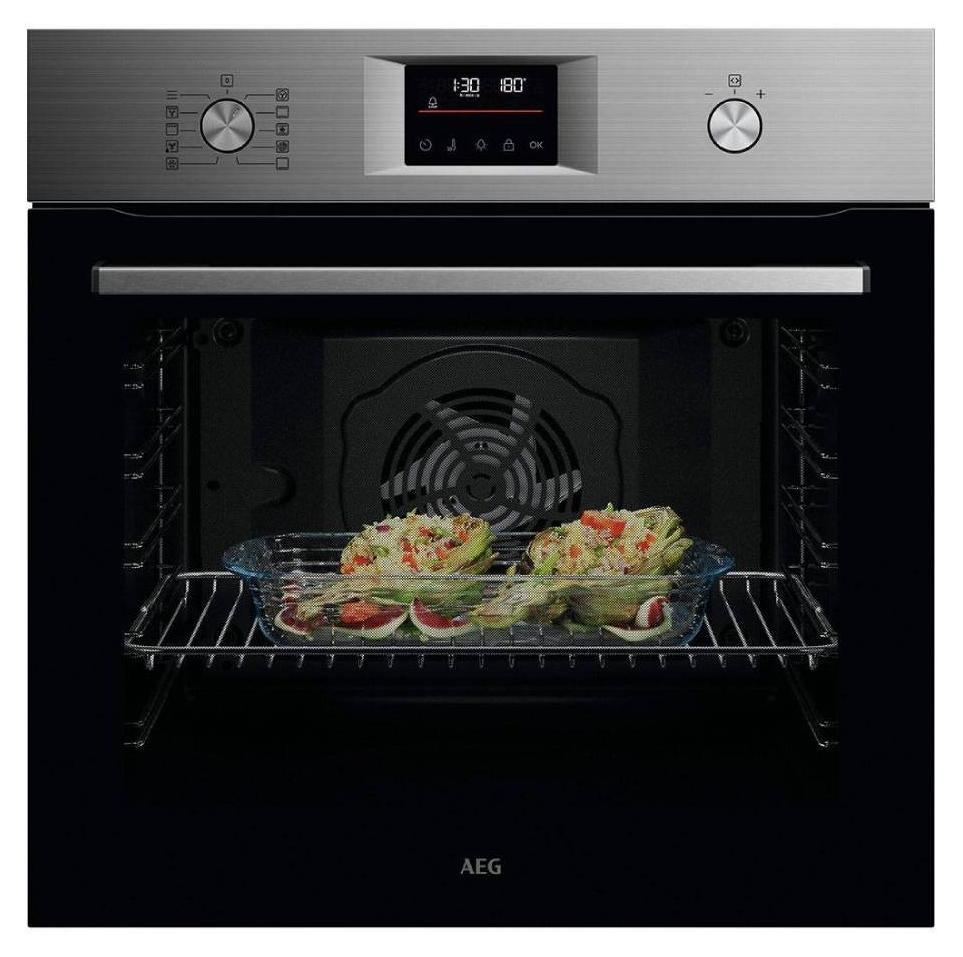 AEG Series 5000 GU5PB43FSM, Medium, Elektrischer Ofen, 72 l, 3490 W, 72 l, Multitech