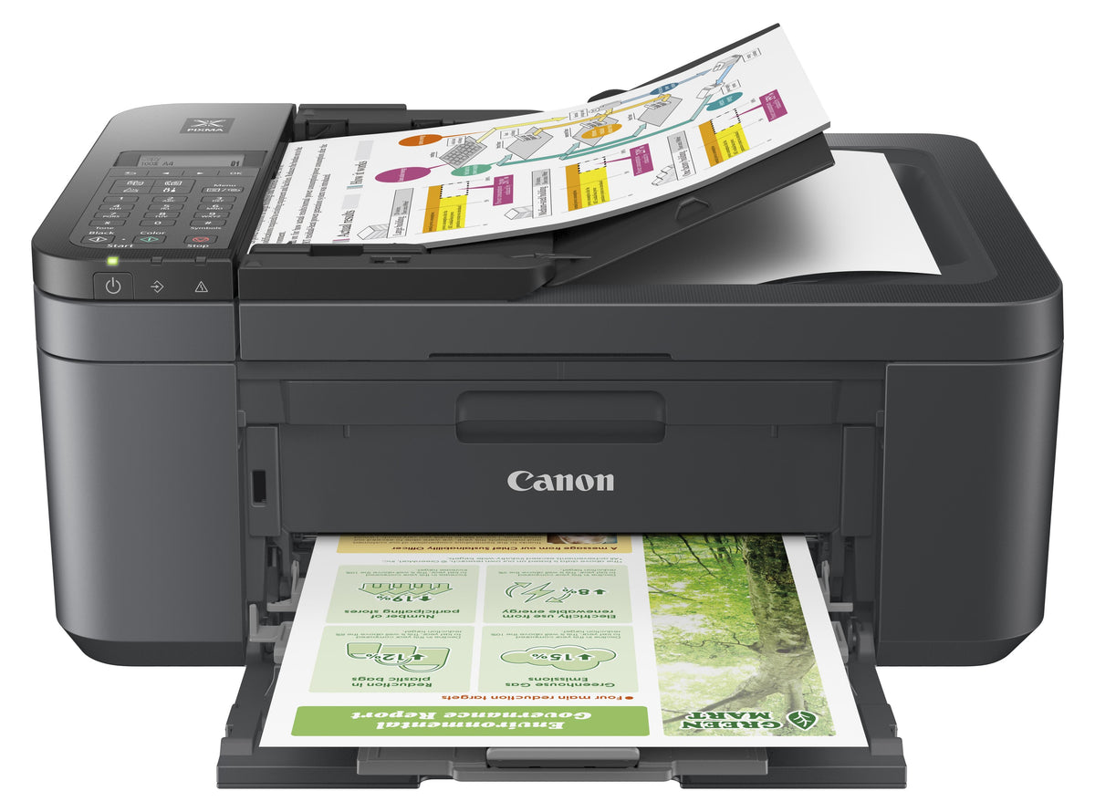 Canon PIXMA TR4755i, Tintenstrahl, Farbdruck, 4800 x 1200 DPI, A4, Direktdruck, Schwarz