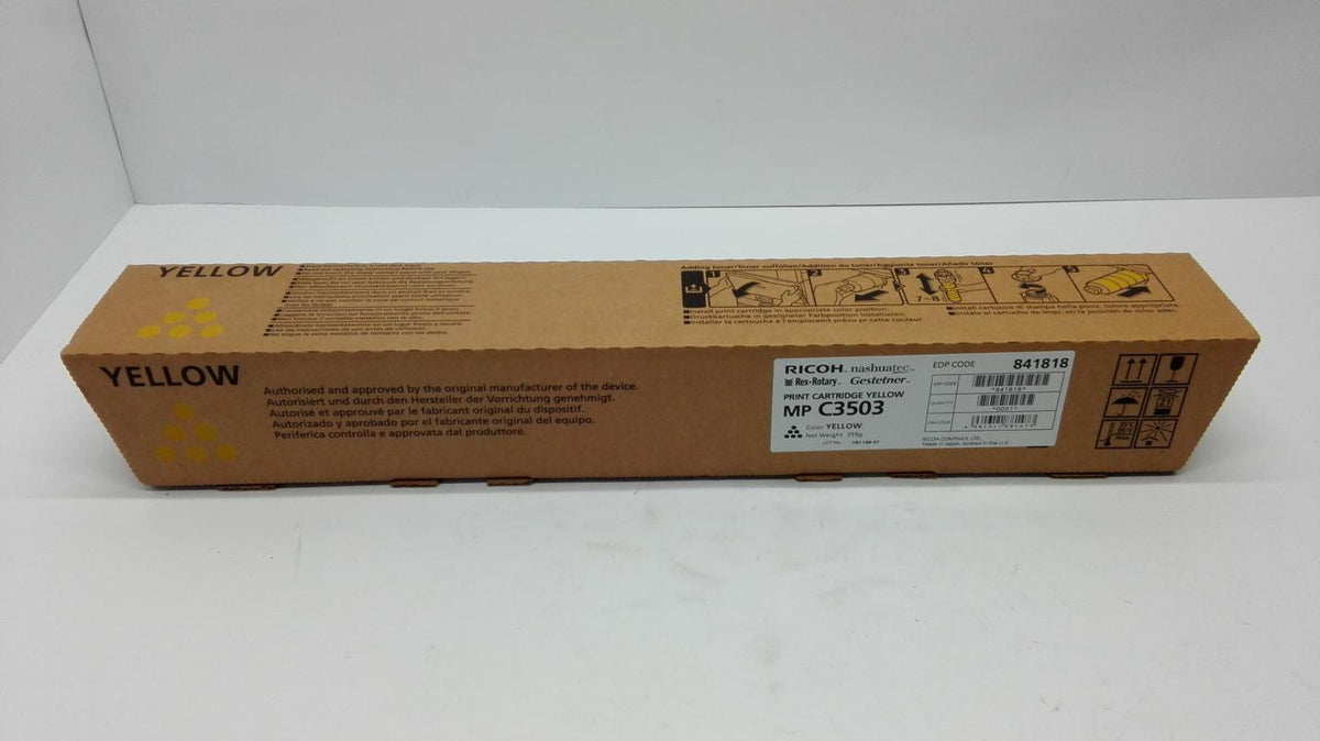 Ricoh 841818, 18000 Seiten, Gelb, 1 Stück(e)
