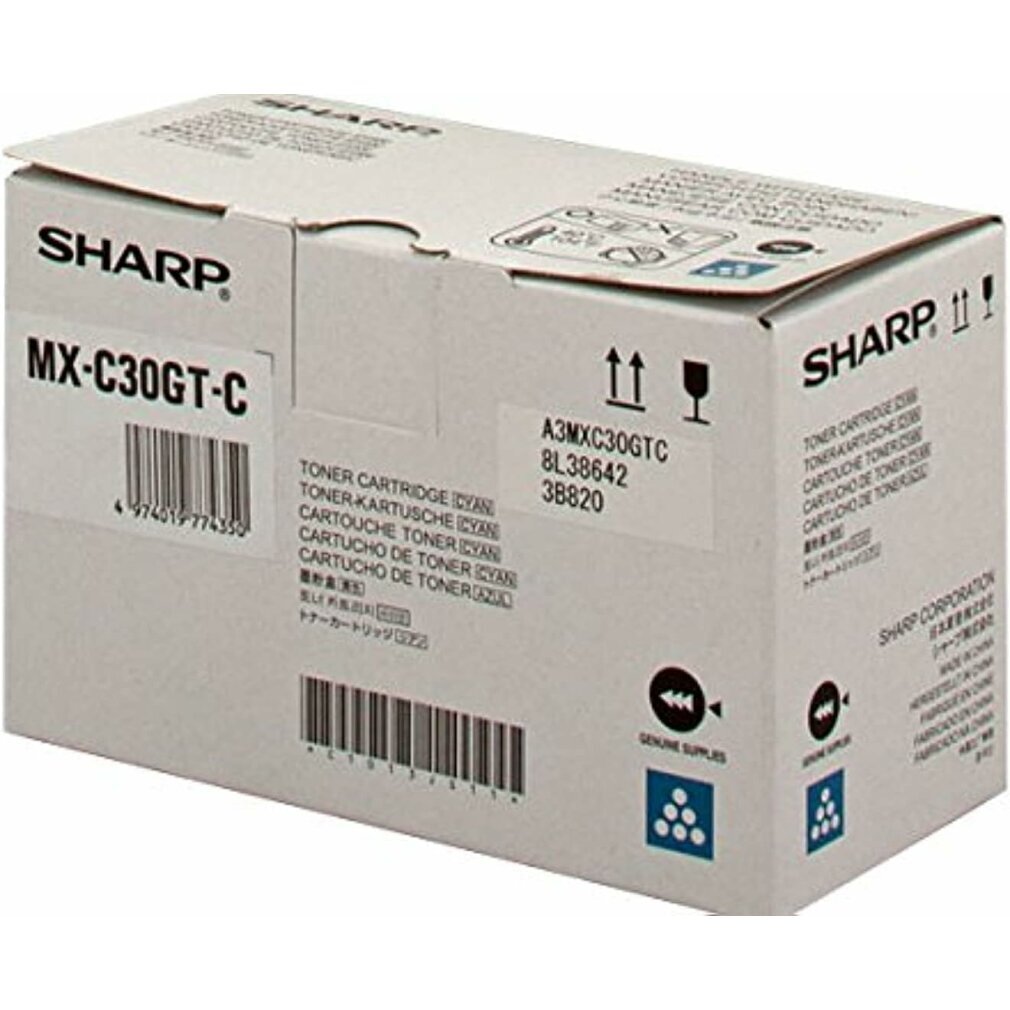 Sharp MXC30GTC, 6000 Seiten, Cyan, 1 Stück(e)