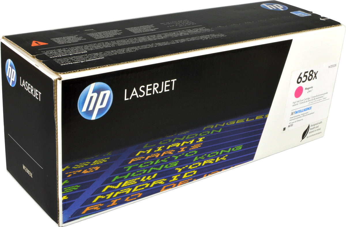 HP 658X Magenta Original LaserJet Tonerkartusche mit hoher Reichweite, 28000 Seiten, Magenta, 1 Stück(e)