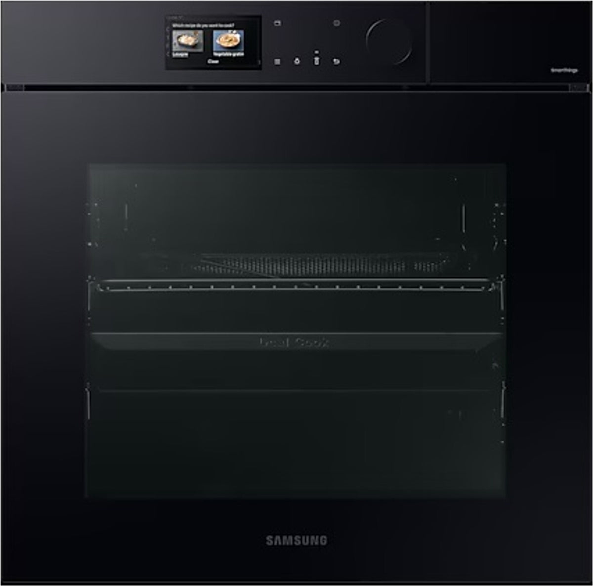 Samsung Series 7 Dual Cook™ Einbaubackofen, 76 ℓ, A+, Pyrolyse, Schwarzes Glas, Serie 7, Groß, Elektrischer Ofen, 76 l, 76 l, 1100 W, 30 - 275 °C