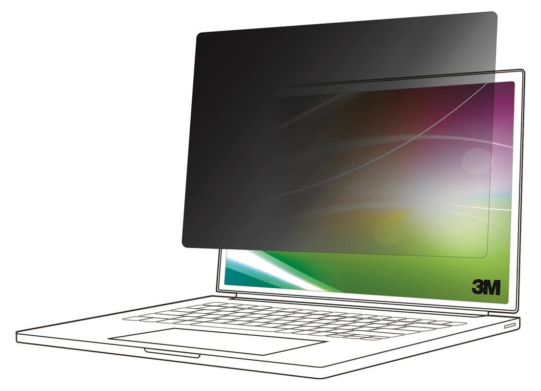 3M Bright Screen Blickschutzfilter für 13.3in Vollbild-Laptop, 16:9, BP133W9E, 33,8 cm (13.3