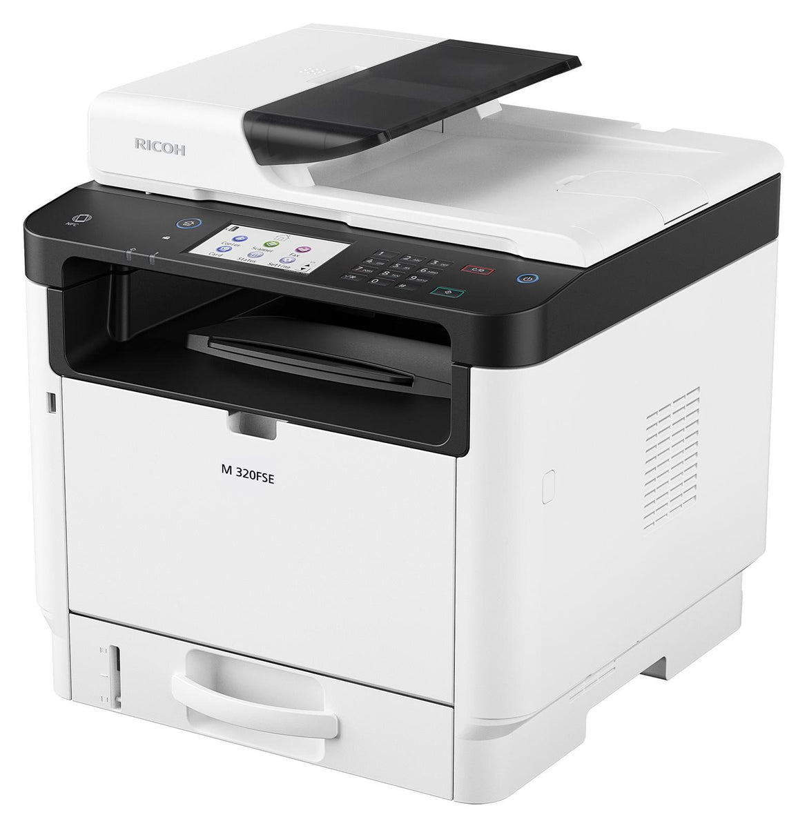 Ricoh M 320SE, Laser, Monodruck, 1200 x 1200 DPI, Monokopie, A4, Schwarz, Weiß