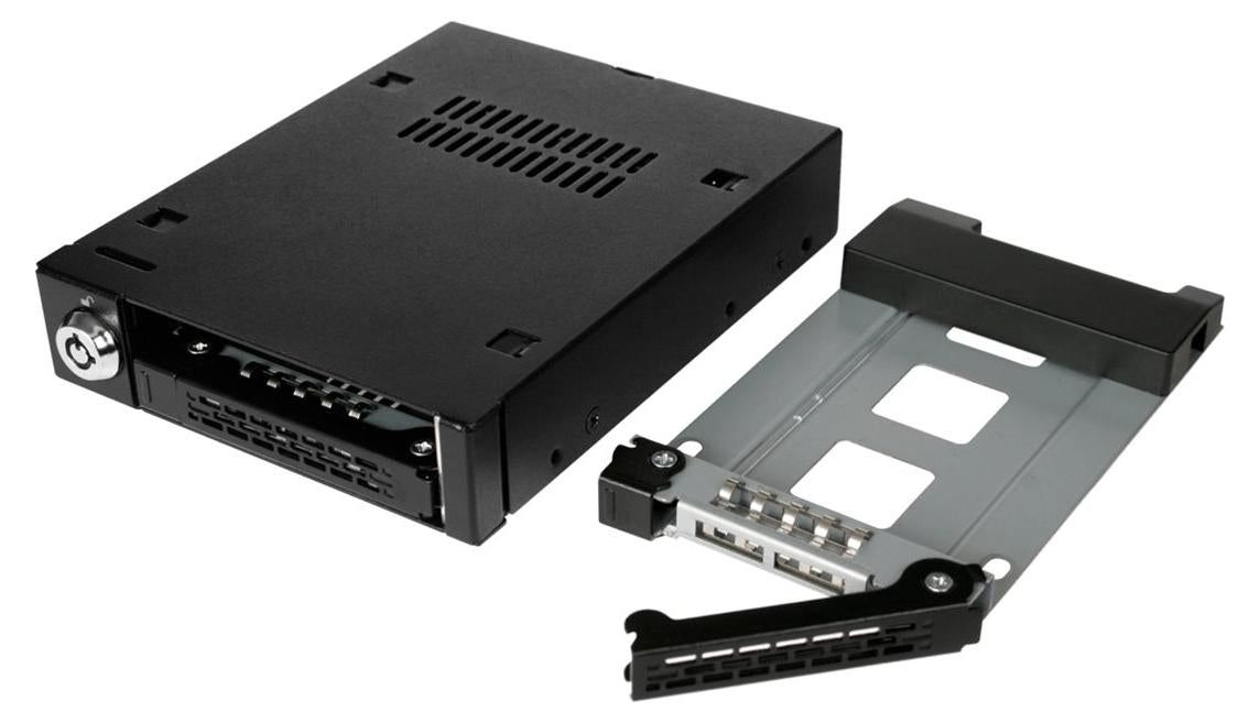 Icy Dock MB992SK-B, HDD, SSD, SATA, Serial ATA II, Serial ATA III, 2.5