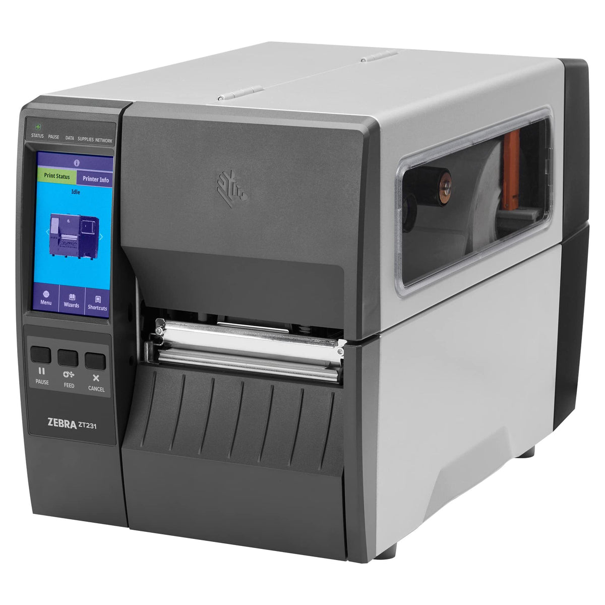 Zebra ZT231, Wärmeübertragung, 300 x 300 DPI, 203 mm/sek, Verkabelt & Kabellos, Schwarz