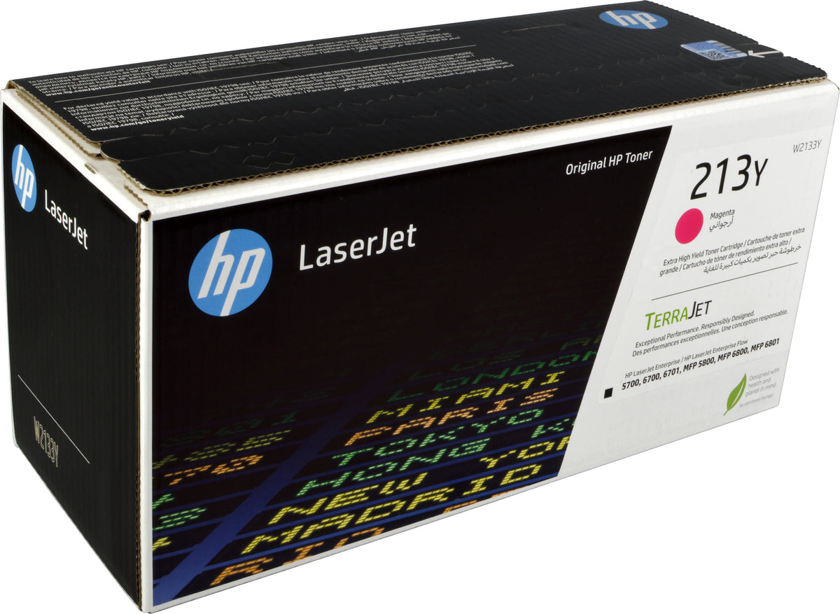 HP 213Y Magenta Original LaserJet Tonerkartusche mit sehr hoher Reichweite, 12000 Seiten, Magenta, 1 Stück(e)
