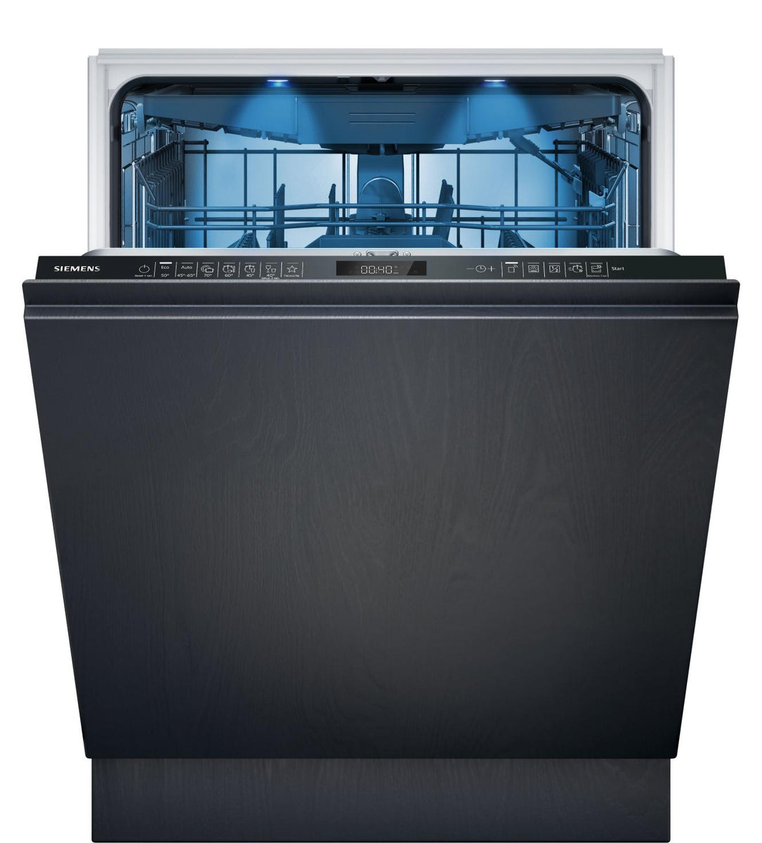 Siemens iQ500 SN65EX22CE, Voll integriert, Standardgröße (60 cm), Schwarz, Weiß, Berührung, 1,75 m