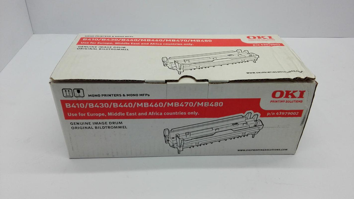 OKI 43979002, Original, OKI B410 / B430 / B440 / MB460 / MB470 / MB48, 19800 Seiten, Schwarz, Schwarz, 320 mm