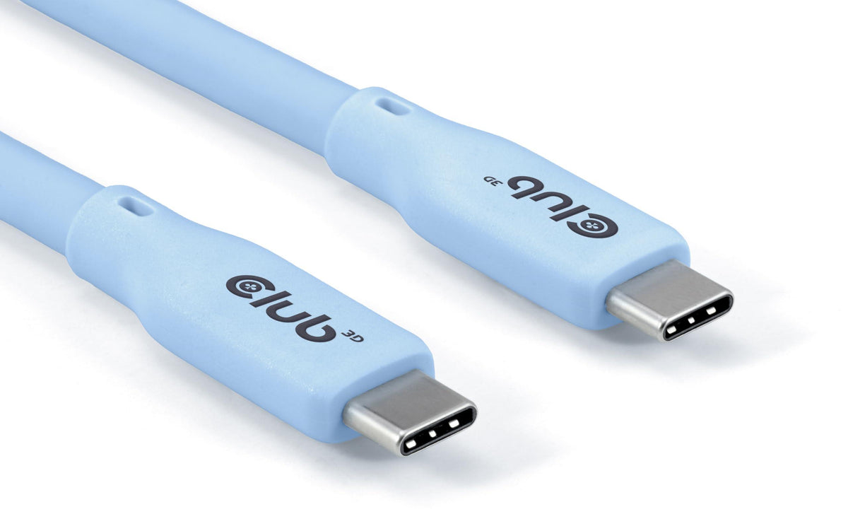 CLUB3D CAC-3003, 2 m, USB C, USB C, USB4 Gen 2x2, 20 Gbit/s, Blau