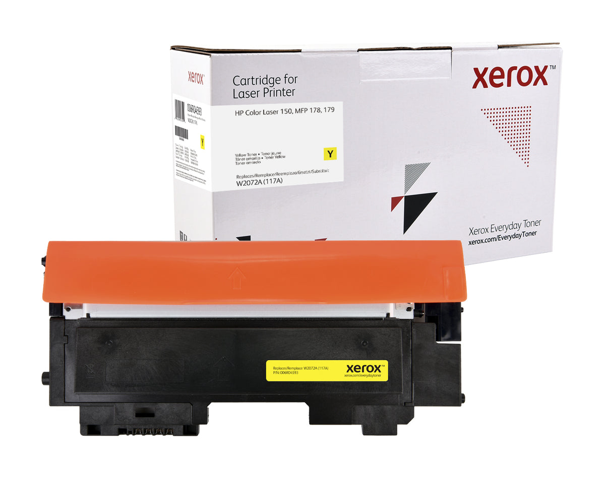 Everyday™ Gelb Tonermodul von kompatibel mit HP 117A (W2072A), Standardkapazität, 700 Seiten, 700 Seiten, Gelb, 1 Stück(e)