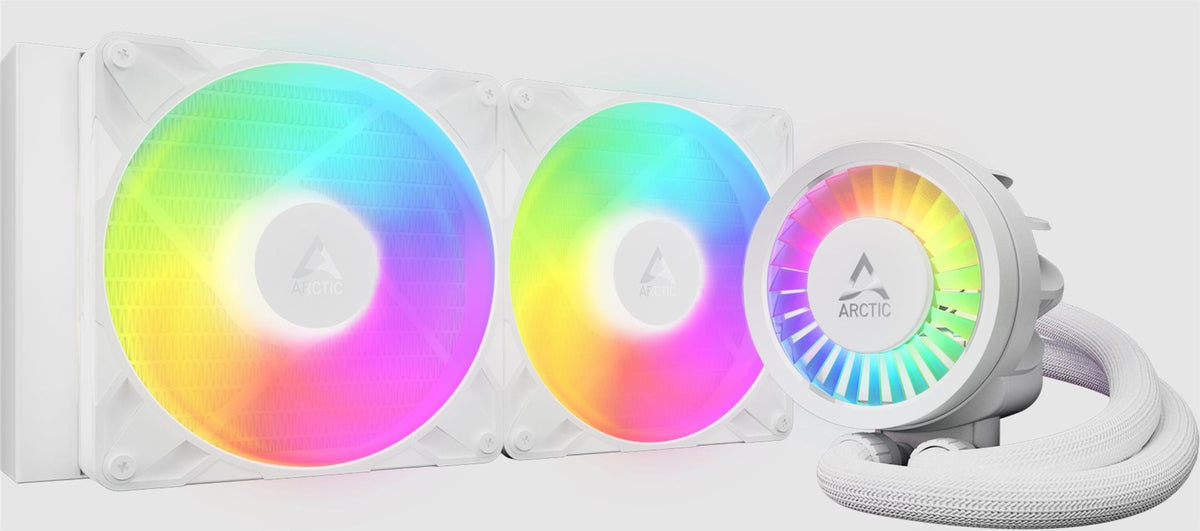 ARCTIC Liquid Freezer III Pro 280 A-RGB (White) Multikompatibler All-in-One CPU-Wasserkühler mit A-RGB, All-in-One-Flüssigkeitskühler, 12 cm, 186 m³/h, Weiß