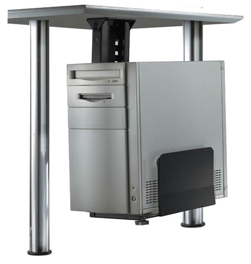 Neomounts CPU-D200BLACK CPU-Halter - max 30 kg - universal, Tischmontierte CPU-Halterung, 30 kg, Schwarz, Stahl, Taiwan, 230 mm