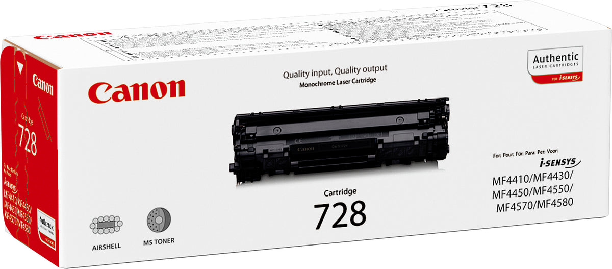 Canon 728 Toner-Cartridge, 2100 Seiten, Schwarz, 1 Stück(e)