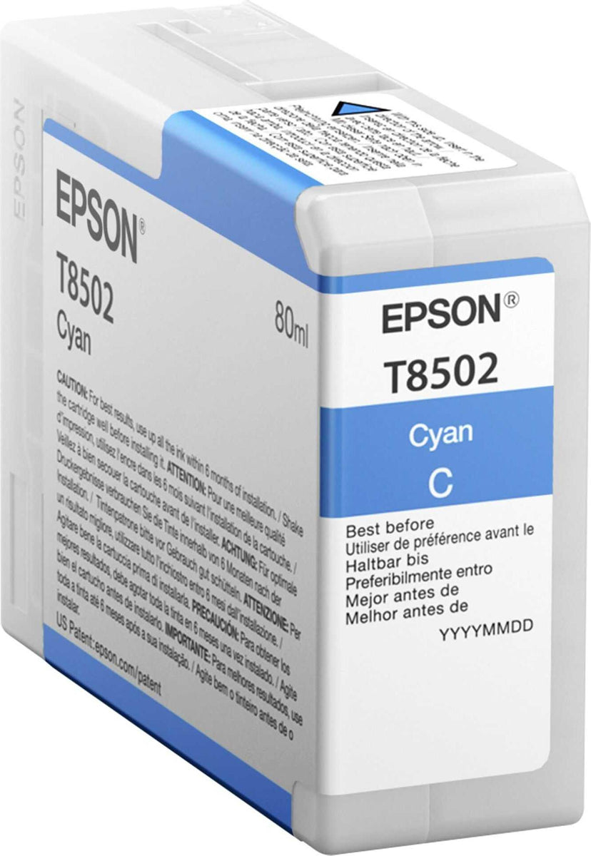 Epson T8502 Cyan, Cyan, 80 ml, 1 Stück(e), Einzelpackung