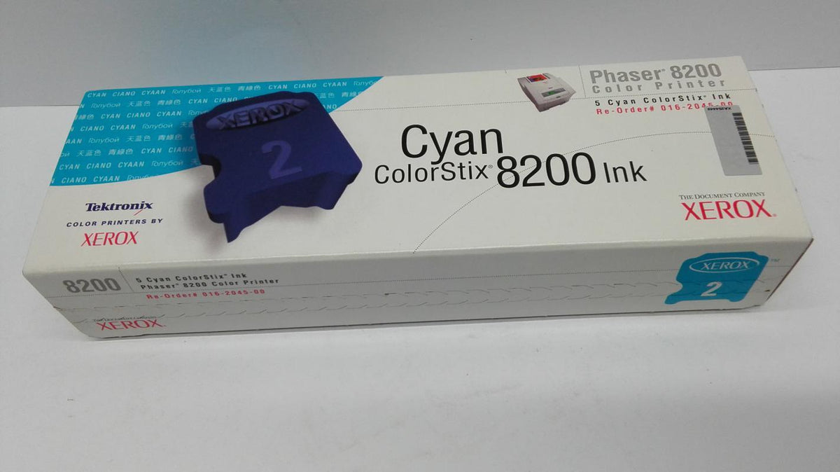 Xerox GENUINE 5 CYAN COLORSTIX 8200 INK, 0,220 g, 5 mm, 9 mm, 26,5 mm