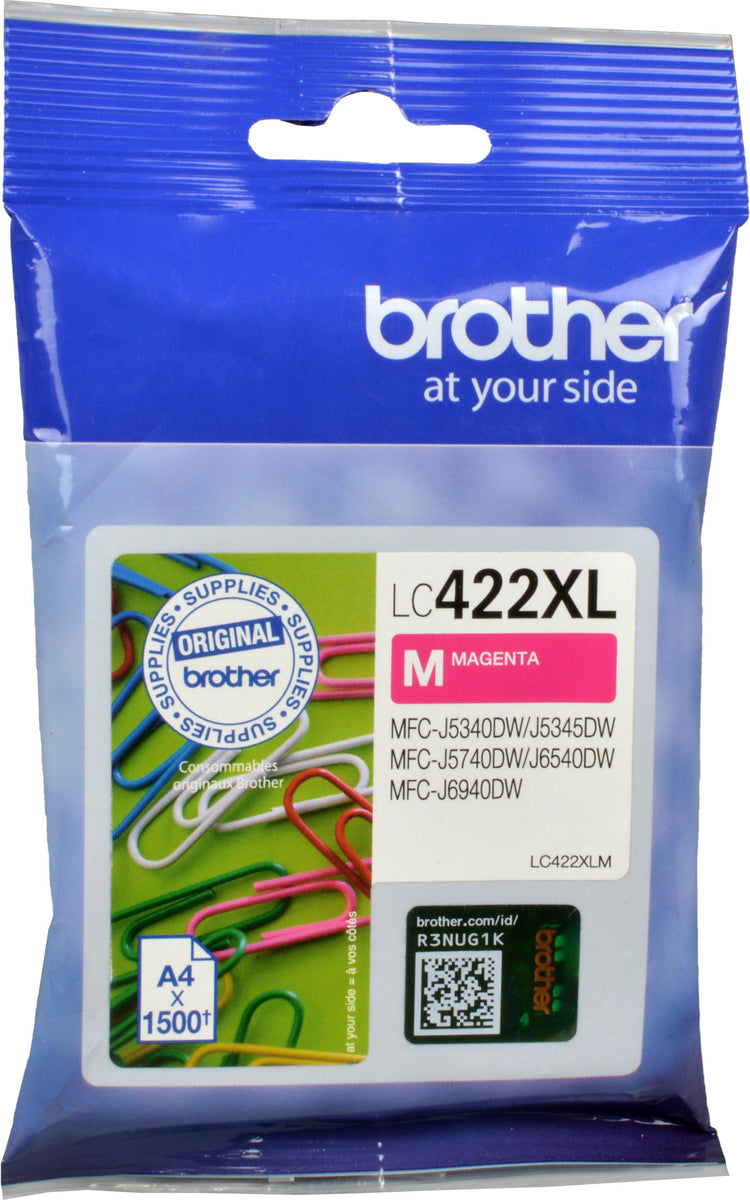 Brother LC422XLM, Magenta, 1 Stück(e), 1500 Seiten, Einzelpackung