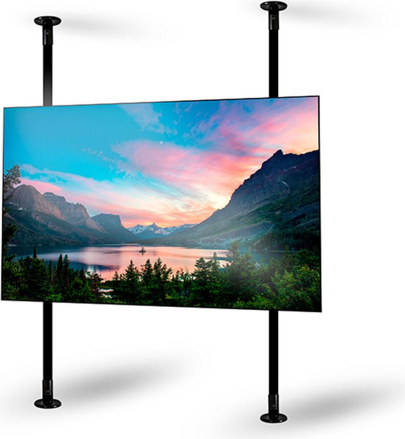 B-Tech BT8390-VESA800F, Flachbildschirm-Montagearm, Schwarz, 200 kg, Wand, 182,9 cm (72