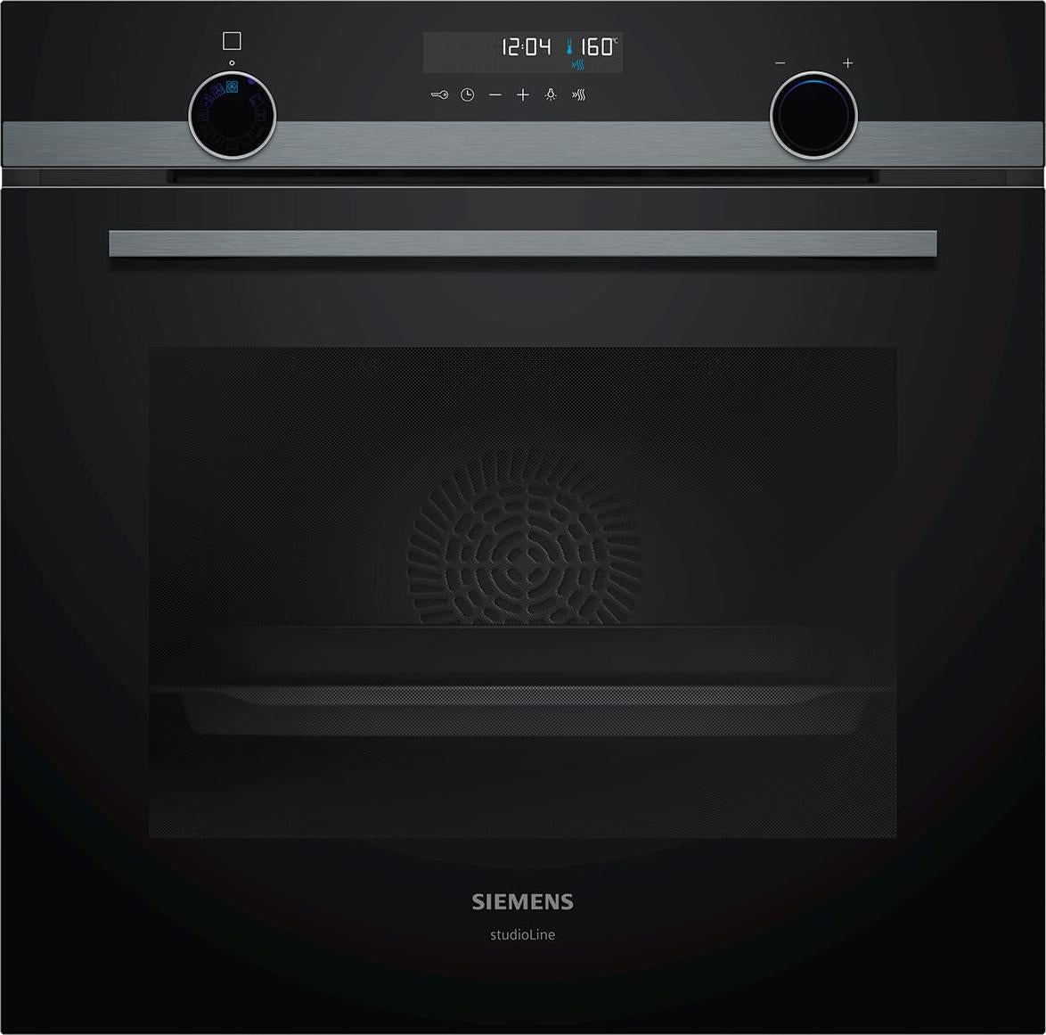Siemens iQ500 HB478GCB0S, Medium, Elektrischer Ofen, 71 l, 3600 W, 30 - 275 °C, Hydrolytisch + Pyrolytisch