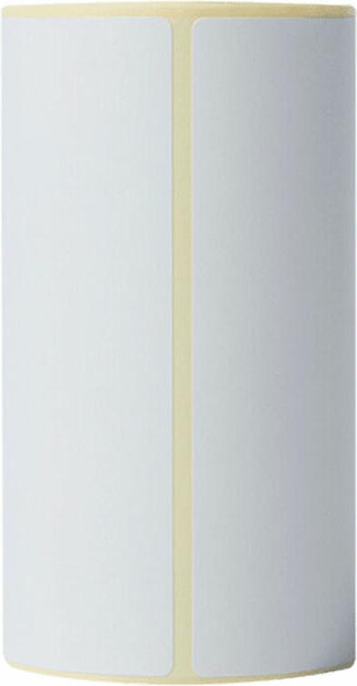 Brother BDE-1J152102-058, Weiß, Selbstklebendes Druckeretikett, Gestanztes Etikett, Wärmeübertragung, Rechteck, 15,2 cm