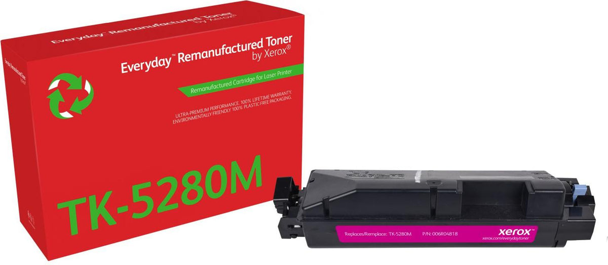 Everyday™ Magenta wiederaufbereiteter Toner von , kompatibel mit Kyocera TK-5280M, Standardkapazität, 11000 Seiten, Magenta, 1 Stück(e)