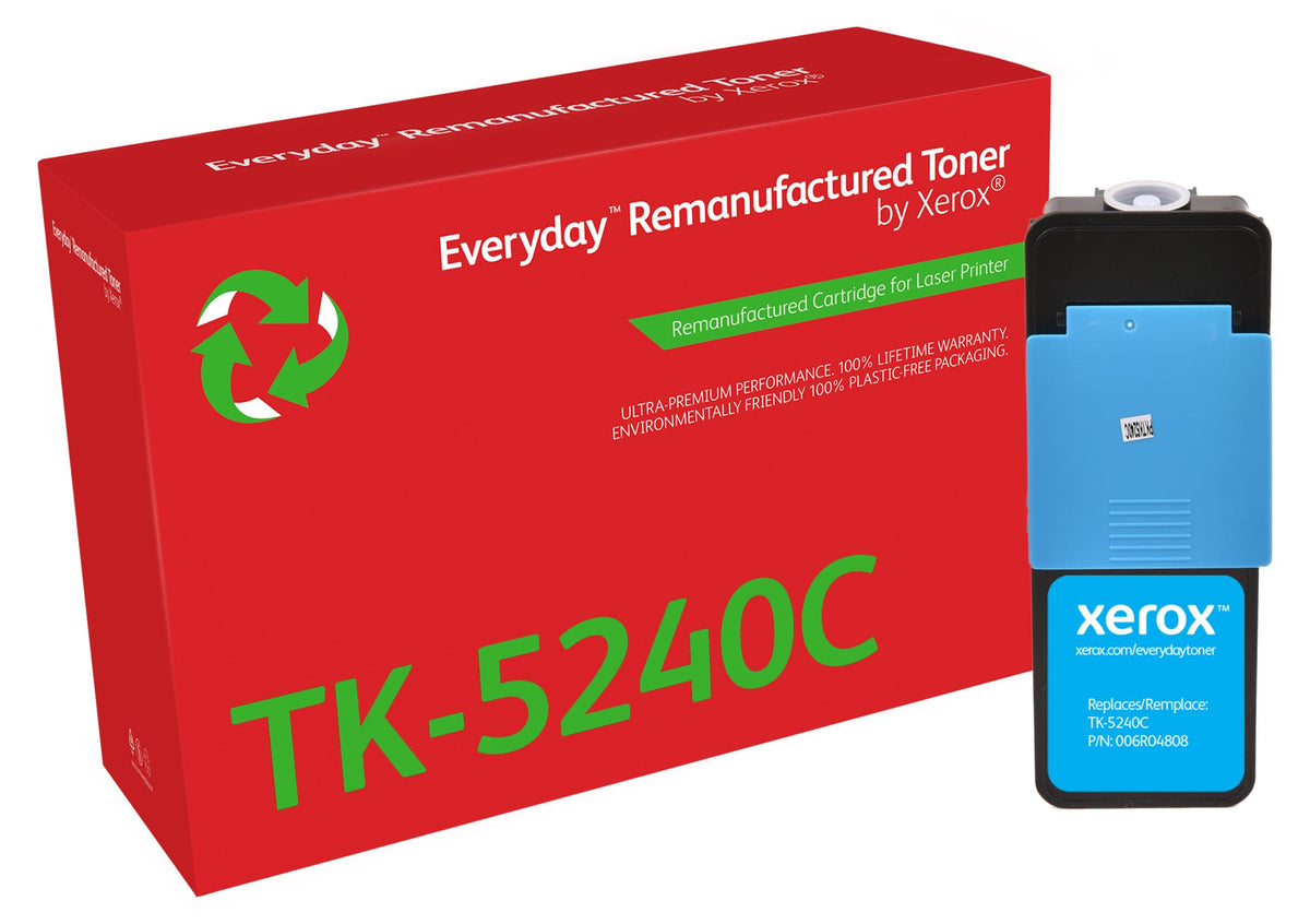 Everyday™ Cyan wiederaufbereiteter Toner von , kompatibel mit Kyocera TK-5240C, Standardkapazität, 3000 Seiten, Cyan, 1 Stück(e)