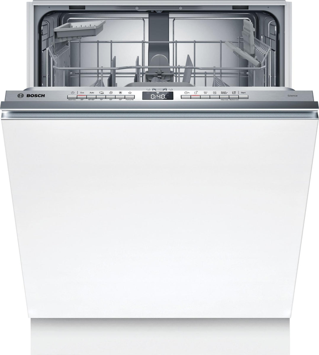 Bosch Serie 4 SBV4HTX14E, Voll integriert, Standardgröße (60 cm), Edelstahl, Tasten, 1,75 m, 1,65 m