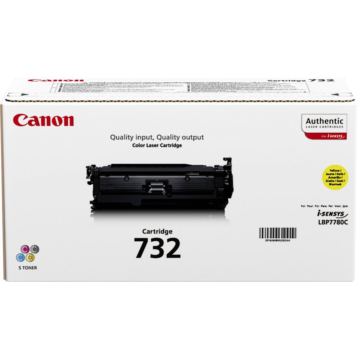 Canon 732Y, 6400 Seiten, Gelb, 1 Stück(e)