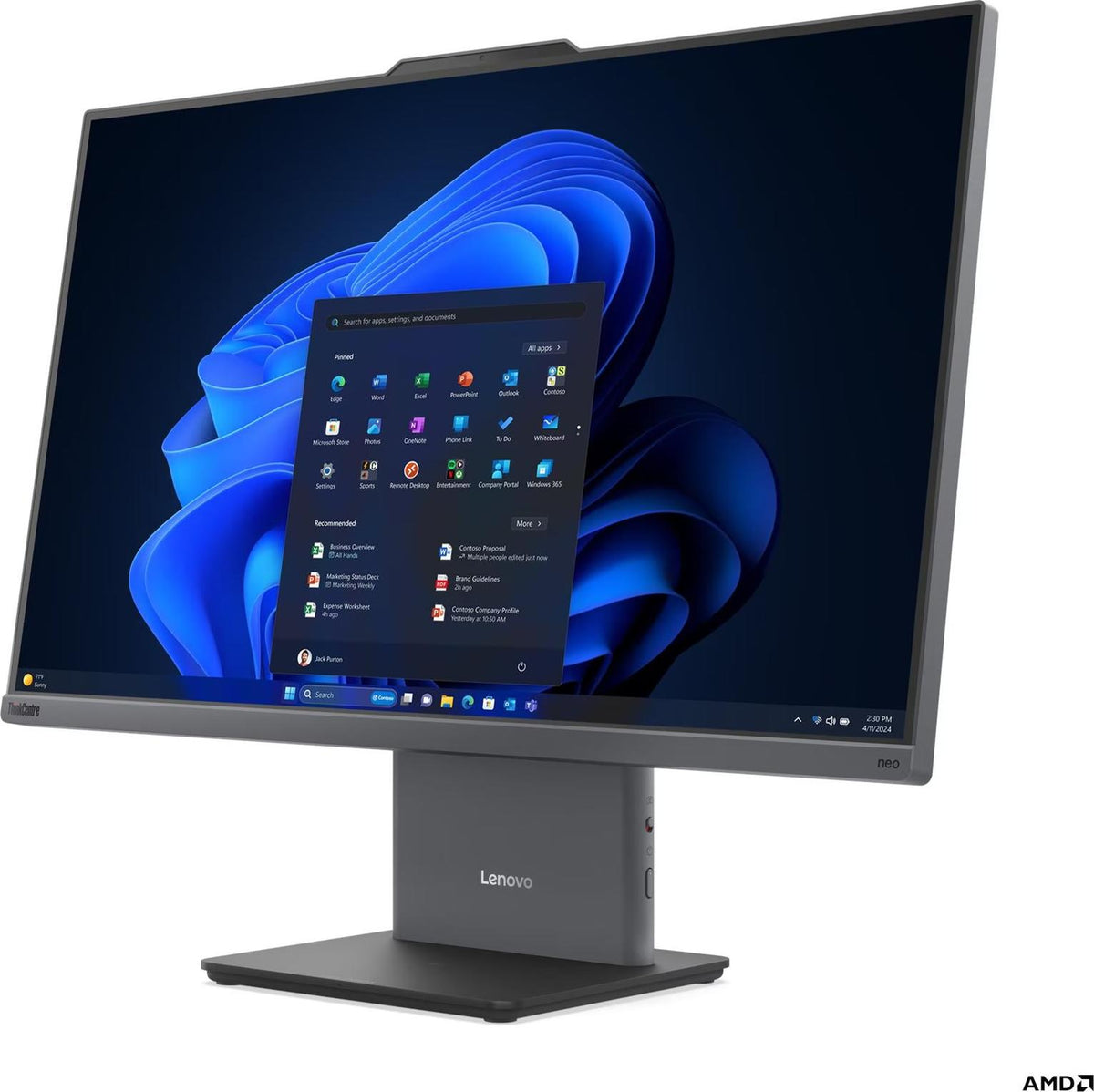 Lenovo ThinkCentre neo 55a 24 Gen 6, 60,5 cm (23.8