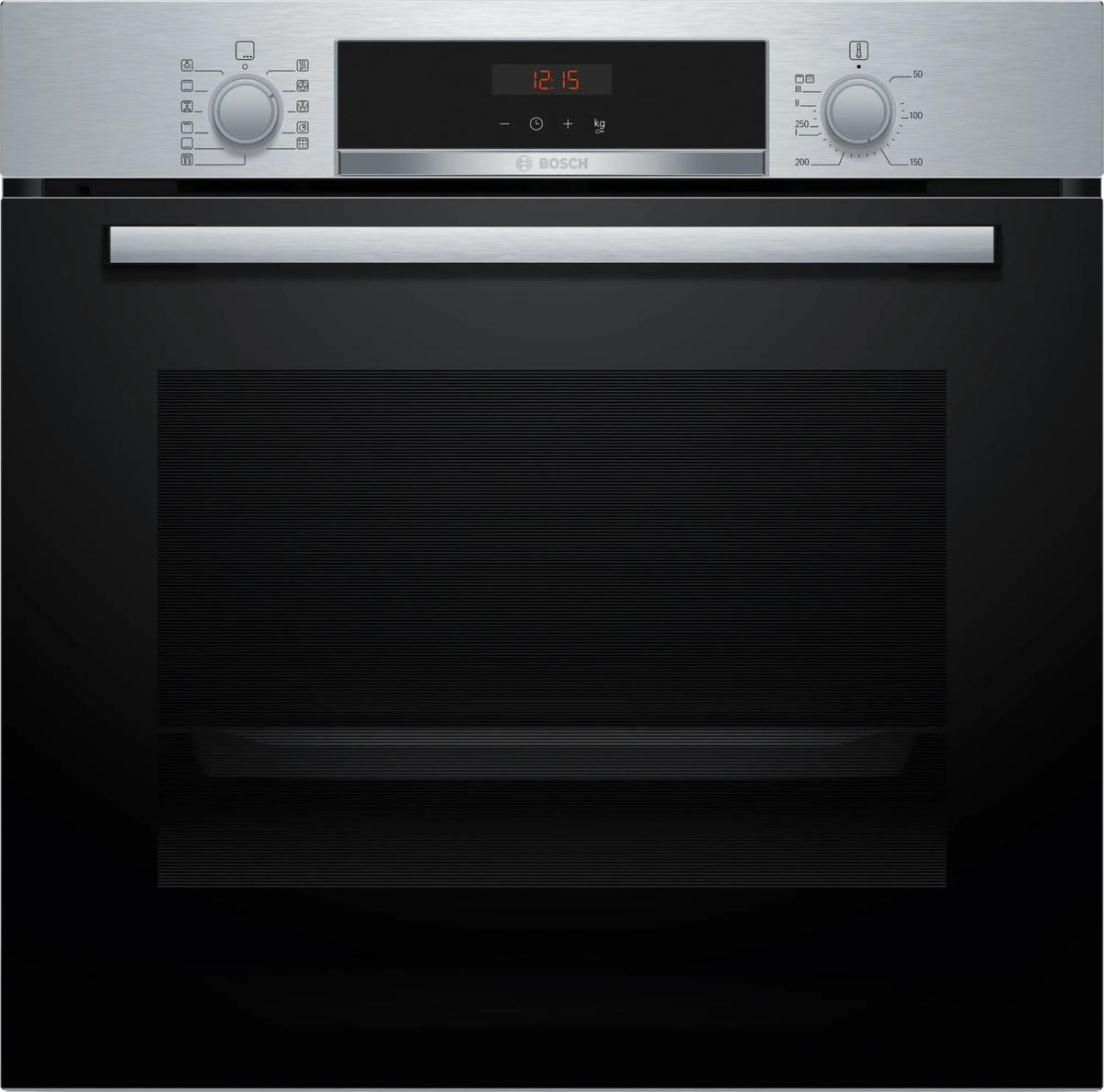 Bosch Serie 4 HBA574ES3, Medium, Elektrischer Ofen, 71 l, 3600 W, 71 l, 50 - 275 °C