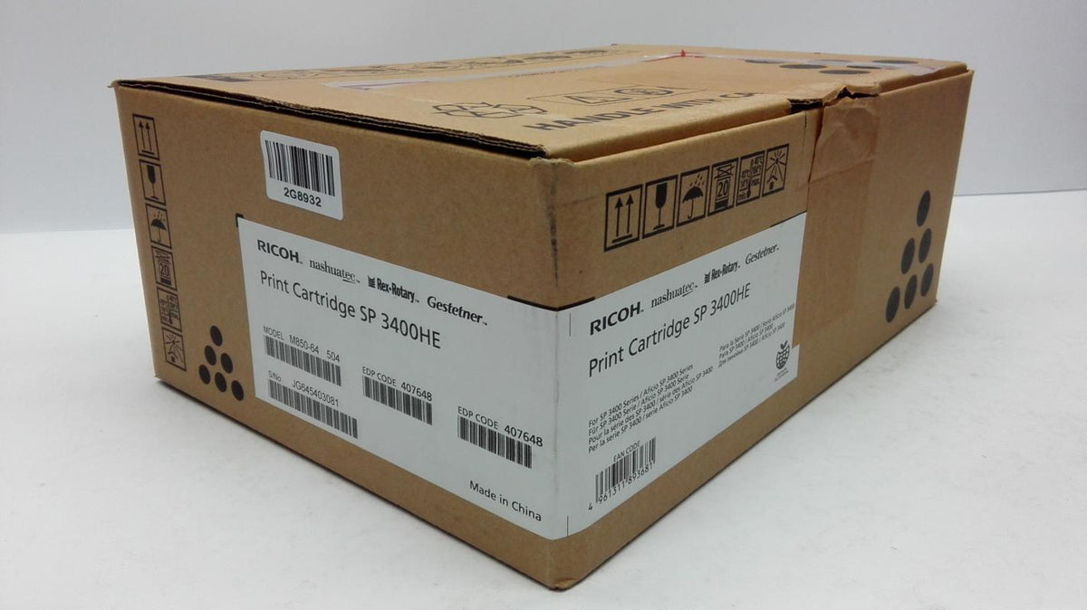 Ricoh 407648, 500 Seiten, Schwarz, 1 Stück(e)