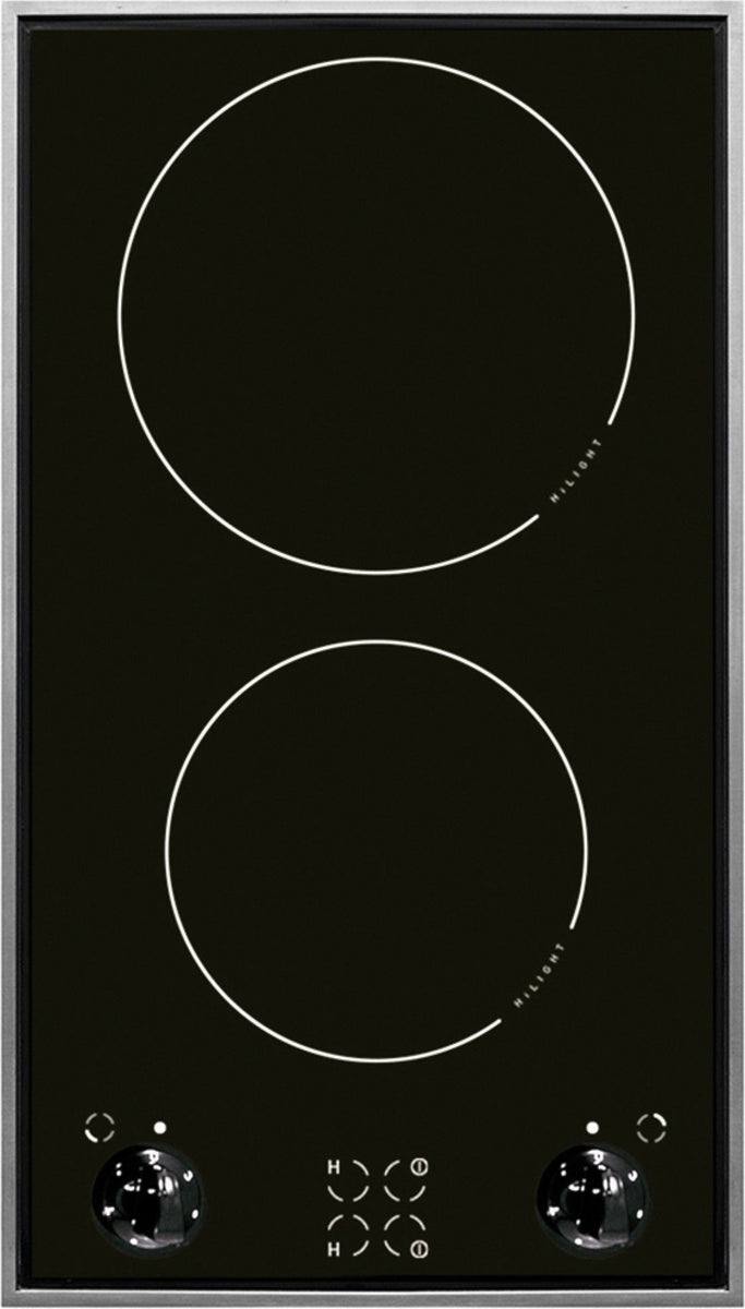 Amica KMC 13280 E, Schwarz, Integriert, Keramik, Keramik, 2 Zone(n), 2 Zone(n)