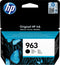 HP 963 Schwarz Original Druckerpatrone, Standardertrag, Schwarz, Tinte auf Pigmentbasis, 24,09 ml, 1 Stück(e), 1000 Seiten