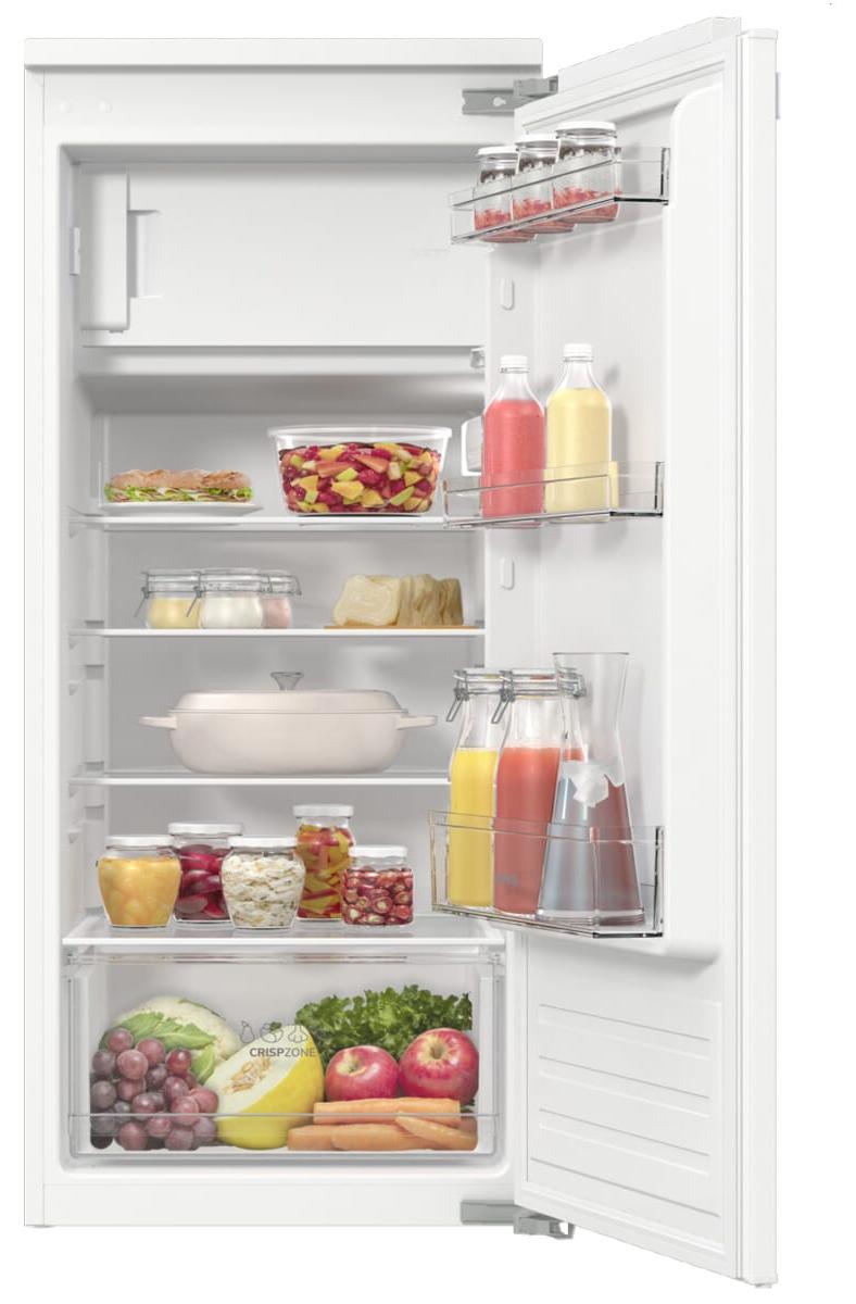 Gorenje Einbau integriert Kühlschrank/Gefrierschrank, 122.1 x 54 x 54.5 cm, Festtürtechnik, 179 l, Integriert, D, 35 dB, N-ST, 2,6 kg/24h