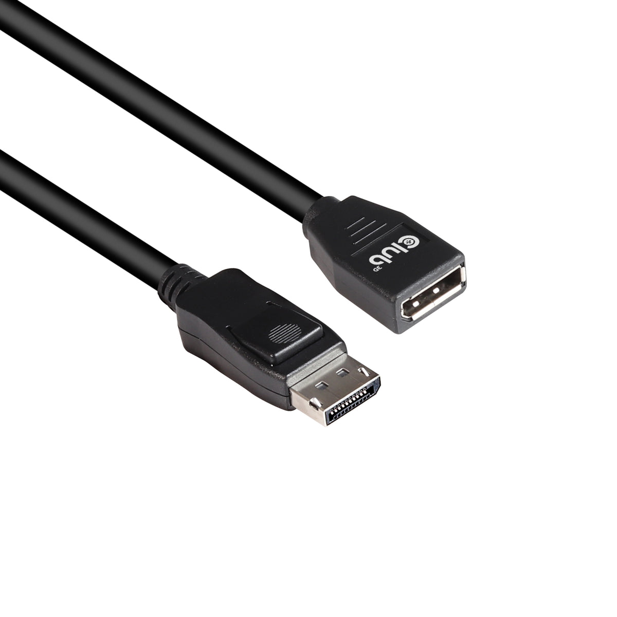 CLUB3D DisplayPort 1.4 HBR3-Verlängerungskabel 8K60Hz M/W 2m/6.56ft, 2 m, Displayport 1.4, Displayport 1.4, Stecker, Buchse, Gerade