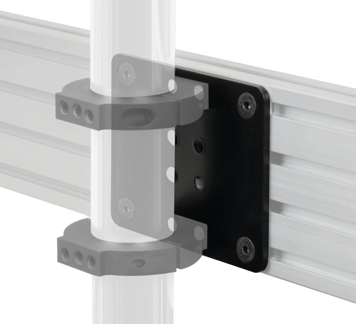 B-Tech BT8390, Basis, Schwarz, Stahl, Wand, 140 mm, 5 mm