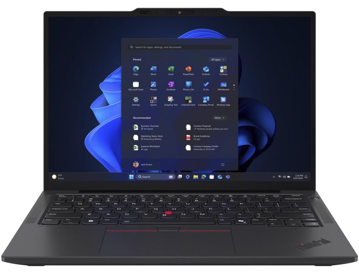 Lenovo ThinkPad X13 Gen 6 (Intel), Intel Core Ultra 5, 33,8 cm (13.3