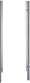 Bosch Verblendungs- und Befestigungsleisten, Seitenstreifen, Bosch, Edelstahl, Edelstahl, 671,5 mm, 23 mm