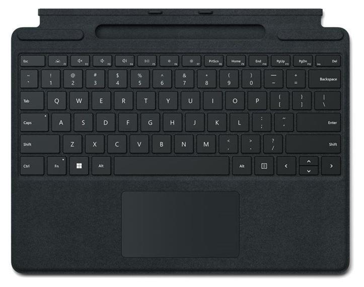 Microsoft Surface Pro Keyboard with Slim Pen for Business, QWERTZ, Deutsch, Touchpad, Microsoft, Surface Pro 10 for Business; Surface Pro 9 for Business; Surface Pro 8 for Business; Surface Pro X..., Schwarz