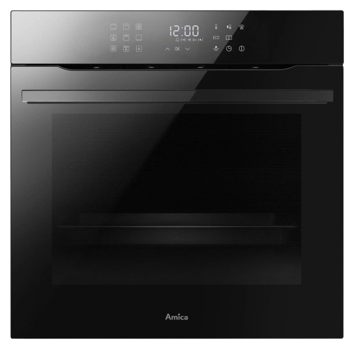 Amica EBX 944 670 S, Groß, Elektrischer Ofen, 77 l, 77 l, 1000 W, 1500 W