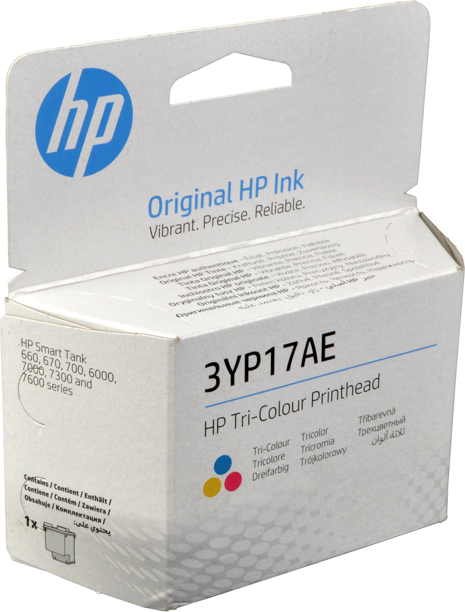 HP Inktank dreifarbiger Druckkopf, Cyan, Magenta, Gelb, Tinte auf Farbstoffbasis, 1 Stück(e), Einzelpackung