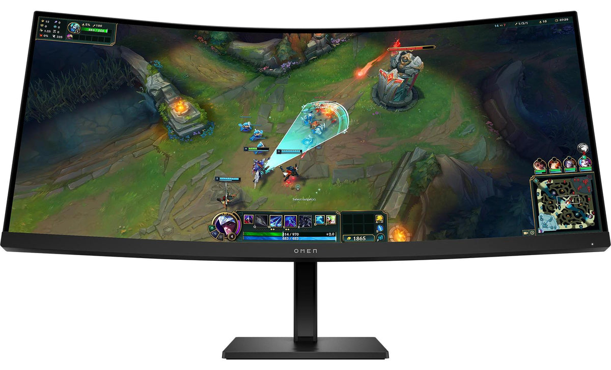 HP OMEN LCD 34c G2 curved VA 34 86,4 cm WQHD 3440x1440 1ms 185 Hz 400 nits2xHDMIDPVESA, 86,4 cm (34