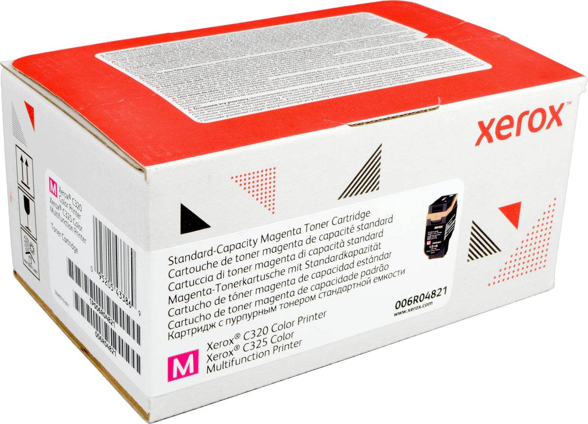 Xerox ® C320 Farbdrucker/C325 Farb-Multifunktionsdrucker Standardkapazität-Tonermodul Magenta (1800 Seiten) - 006R04821, 0 Seiten, 1800 Seiten, Magenta, 1 Stück(e)