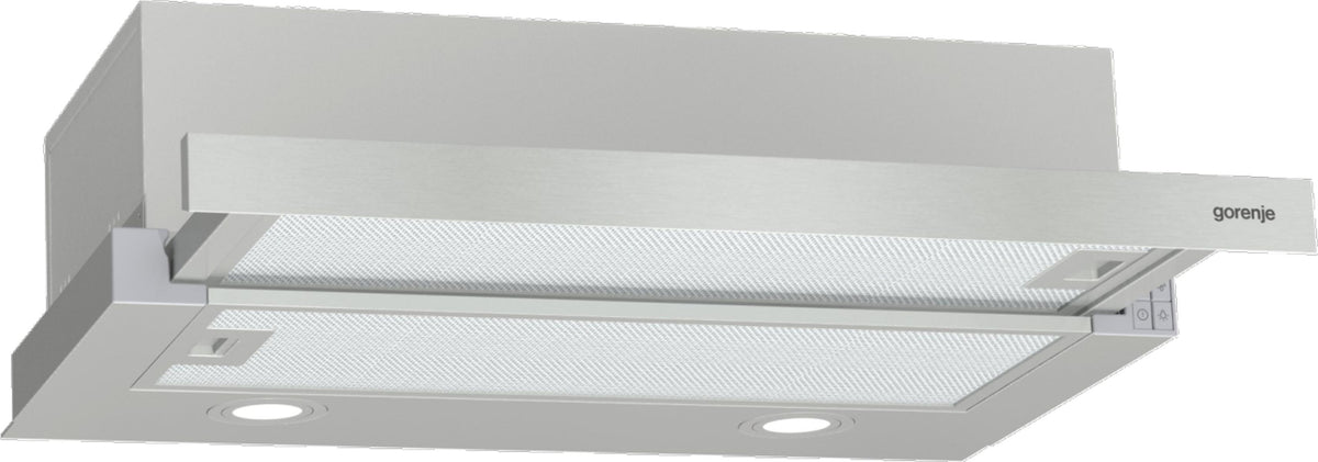 Gorenje TH62E4X Kaminhaube, 450 m³/h, Abluft/Umluft, D, A, B, 71 dB