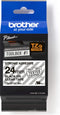 Brother Strong Adhesive Gloss Laminated Tape - 24mm, TZ