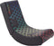 X Rocker Neo Hex Edition, Konsolen-Gamingstuhl, Gepolsterter, ausgestopfter Sitz, Gepolsterte, ausgestopfte Rückenlehne, Schwarz, Kunstleder, Schaum, Polyurethan, Schwarz