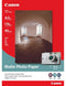 Canon MP-101 mattes Fotopapier A3 – 40 Blatt, 170 g/m², A3 (297 x 420 mm), 40 Blätter