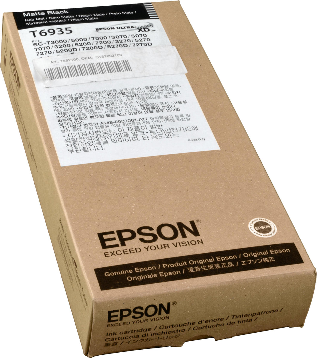 Epson Singlepack UltraChrome XD Photo Black T692100 (110 ml), Schwarz, Tinte auf Farbstoffbasis, 110 ml, 1 Stück(e), Einzelpackung