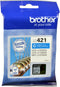 Brother LC421C, Cyan, 1 Stück(e), 200 Seiten, Einzelpackung