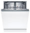 Bosch Serie 6 SBV6YAX01E, Voll integriert, Standardgröße (60 cm), Weiß, 1,5 m, 1,7 m, 2 Korb/Körbe